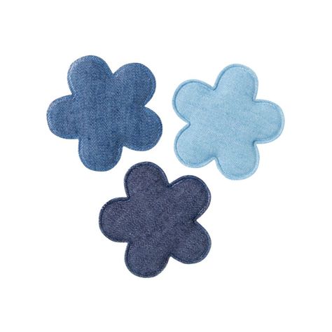 These charming denim flowers are the perfect addition to your everyday craft supplies. Grab these delightful craft shapes for your next DIY project that requires flower shapes in various shades of blue. This versatile craft supply will be great to include in your next crafting creation! Polyester. 2" Felt Stickers, Blue Scrapbook, Friend Scrapbook, Flower Png Images, Blue Png, Flower Shapes, Wallpaper Hp, Apple Icon, Denim Flowers