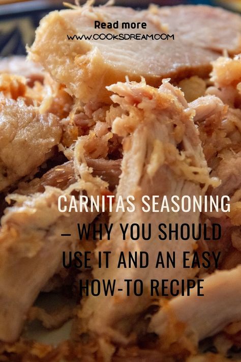 Carnita Seasoning Pork, Pork Taco Seasoning Recipe, Carnita Seasoning Recipe, Pork Carnitas Seasoning Recipe, Pork Taco Seasoning, Carnitas Seasoning, Mexican Pork Carnitas, Pork Ideas, Pork Carnitas Tacos