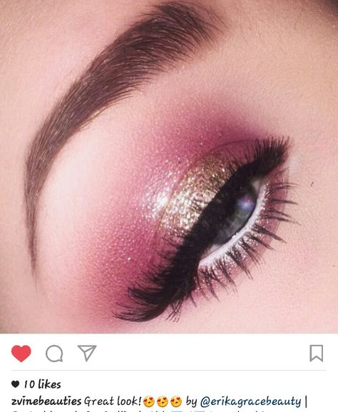 Plum, pink, rose, gold, halo eye makeup Pink Ombre Eye Makeup, Debut Makeup, Gold Halo Eye, Moth Makeup, Shadi Decor, Sweet 16 Makeup, 16 Photoshoot, Mehndi Makeup, Shower Makeup