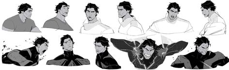 Ami Thompson on Twitter: "Miguel O'Hara expression sheet I did for #AcrossTheSpiderVerse https://t.co/JM3JNYtIUn" / Twitter Ami Thompson, Expression Sheet, Spaider Man, Miguel O Hara, Hand Drawing Reference, Character Wallpaper, Face Expressions, Art Style Inspiration, Art Archive