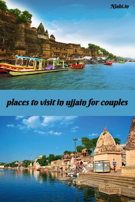 A lovely portrayal of couples exploring romantic places in Ujjain, highlighting the city's cultural and historical attractions. Ujjain Trip, Mahakaleshwar Temple, Trip Couple, Enchanting Places, Jantar Mantar, Haridwar, Romantic Escapes, Kid Pool, Sacred Places