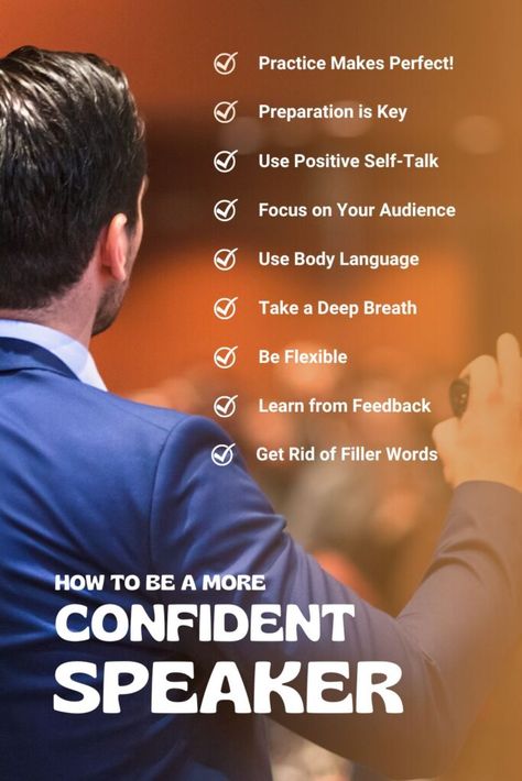 How to be a More Confident Speaker Speaking Confidently, How To Gain Confidence In Speaking, Confident Speaker, How To Become A Motivational Speaker, How To Overcome Fear Of Public Speaking, Speak Slowly, Public Speaking Tips, Need A Job, Train Of Thought