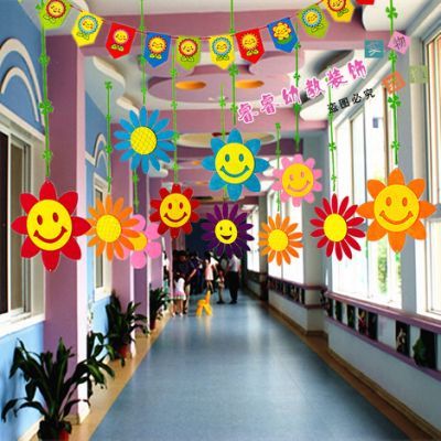 Classroom Hanging Decorations Ceilings, Classroom Hanging Decorations, Classroom Ceiling Decorations, Hang From Ceiling Decor, Classroom Ceiling, Ant Crafts, Hallway Ceiling, Kindergarten Decorations, School Hallway