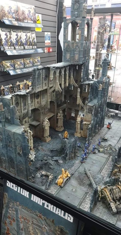 40k Scenery, Warhammer Scenery, Warhammer 40k Figures, Warhammer Terrain, 40k Terrain, Game Terrain, Dragon Rpg, Gaming Table, Game Workshop