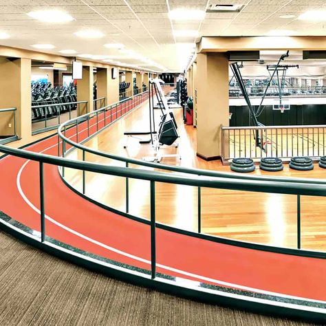 Fitness Centre Design, Sport Center Design, Wellness Facility, Indoor Running Track, Sports Training Facility, Home Gym Ideas Small, Commercial Gym Design, Fitness Center Design, Home Basketball Court