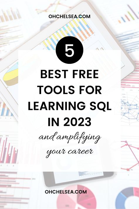 There's never been a better time than now to embrace learning a new skill! The internet and AI are making it increasingly easier to learn new skills and so in this blog post I share some free resources for learning SQL in 2023! Learning Sql, Data Visualization Techniques, Learn Sql, Learning A New Skill, Visualization Techniques, Learn New Skills, Learning Websites, Data Analyst, Ms Office