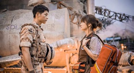 Descendants of the Sun actors Song Joong Ki and Song Hye Kyo are extremely compatible, Chinese horoscope shows Descendants Of The Sun Wallpaper, Sun Song, Songsong Couple, Descendants Of The Sun, Kwang Soo, Jennifer Coolidge, Best Kdrama, Mia Farrow, Fan Poster