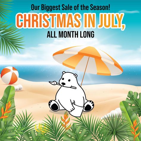 SALE SALE SALE!!! 😍 🎄🎁 Sleigh your summer projects with Bearly Art’s Christmas in July Sale! 🎁🎄 🔥 Don’t miss out on: 🎁 Up to 25% off select items 🎨 Amazing deals on your favorite Bearly Art & FOBA products 🛍️ Free shipping on orders over $25 in the USA Link in the @bearlyarts bio! 🛒 📅 HURRY - This sale ends July 31st @bearlyarts Christmas In July Sale, Summer Projects, July 31, Sale Sale, Christmas In July, Big Sale, Free Shipping, Christmas, Art