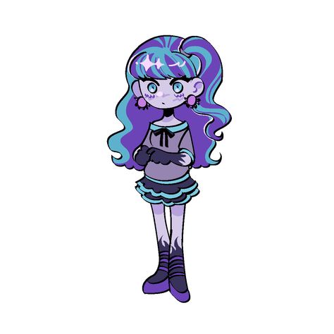 Moster High, Unicorns And Mermaids, Monster High Art, Monster High Characters, High Art, Cute Characters, Magical Girl, Pretty Art, Character Concept