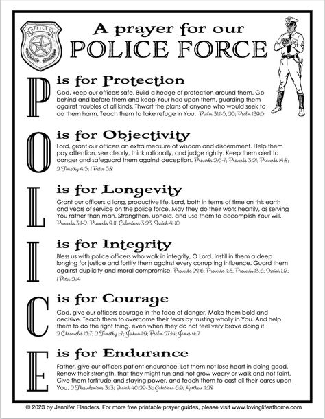 Prayer for Police Prayers For Police Officers, Police Quotes Motivational, Police Quotes Inspirational, Police Officer Quotes, Mma Quotes, Police Prayer, Holiday Memes, Police Officer Prayer, Fallen Police Officer