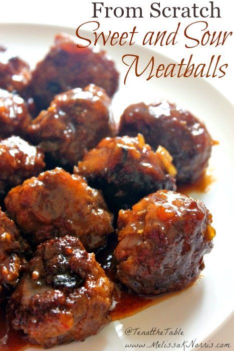 Meatballs From Scratch, Sweet Meatballs, Cocktail Meatballs, Sweet And Sour Meatballs, Meatball Recipes Easy, Sour Cocktail, Recipe Sweet, Sweet And Sour, The Sauce