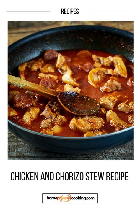 Try this Chicken And Chorizo Stew Recipe for a burst of flavor in your next meal! If you love Very Spicy Recipes and Spicy One Pot Meals, this is the stew for you. It’s also perfect for those who enjoy Chicken And Chorizo Rice Recipes and Chorizo Rice Recipes. The stew is a great addition to your Slow Cook Dinner Recipes, featuring Spicy Roasted Chicken and Chicken Chorizo Rice. Discover more Chorizo And Chicken Recipes at homepressurecooking.com. Visit now for more Paleo Protein Ideas! Chicken And Chorizo Rice, Slow Cook Dinner, Chicken Chorizo Recipe, Spanish Chicken And Chorizo, Chorizo Rice, Chorizo Stew, Chicken And Chorizo, Chorizo And Potato, Spanish Chicken