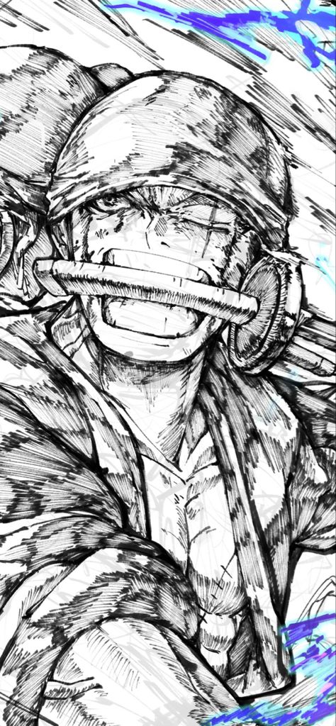 Roronoa Zoro Drawing, One Piece Phone Wallpaper, Zoro Sketch, Zoro Drawing, Pie Wallpaper, Anime Sites, One Piece Tattoos, Best Anime Drawings, Zoro One Piece