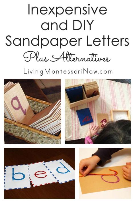 DIY Montessori materials Archives - Living Montessori Now Diy Sandpaper Letters, Montessori Birthday Celebration, Letter E Activities, Eric Carle Activities, Sandpaper Letters, Diy Montessori, Math Materials, Montessori Math, Montessori Ideas