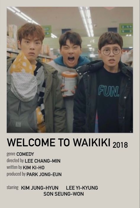 Welcome To Waikiki Poster, Welcome To Waikiki Kdrama, Waikiki Kdrama, Welcome To Waikiki, Kdrama Recommendation, Kdramas To Watch, Film Recommendations, Drama Fever, Watch Korean Drama