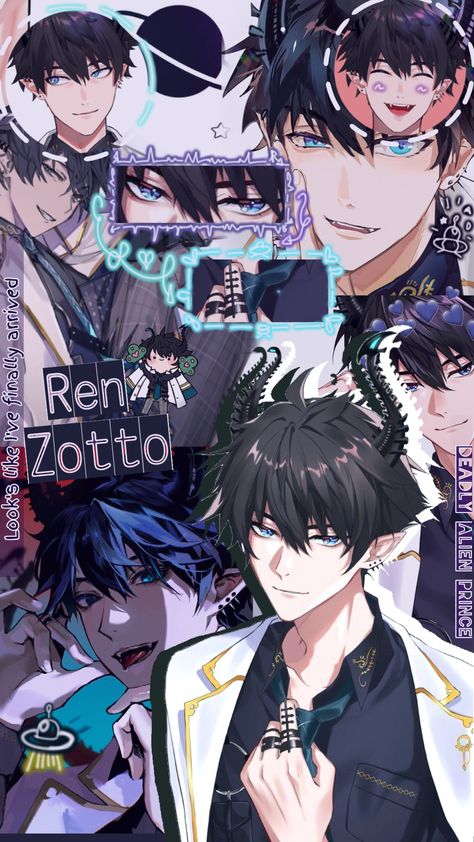 The alien prince it's here thank u everyone ❤️🤗 Ren Zotto, Sea Wallpaper, Cute Alien, Anime Sisters, Boys Wallpaper, Cool Anime Guys, Anime People, Character Wallpaper, Anime Character Drawing