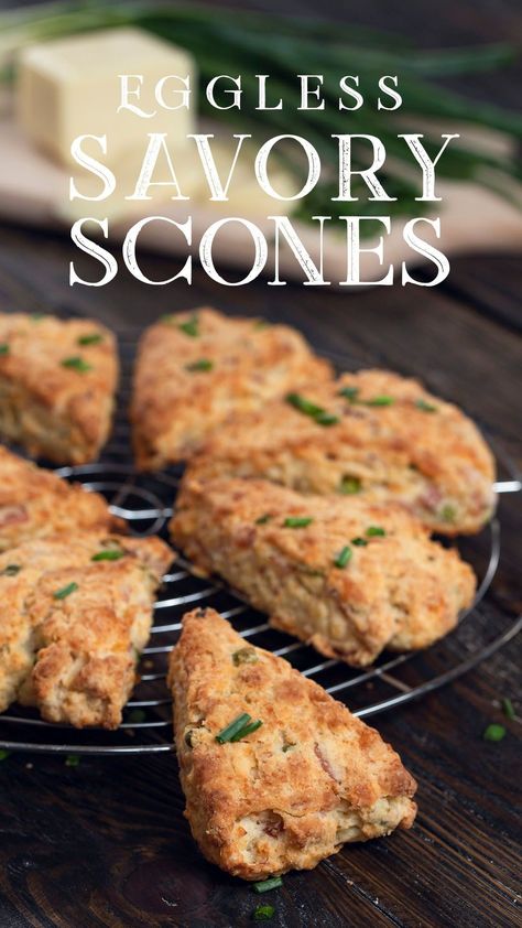 These Eggless Savory Scones are one of the best appetizers you can prepare for a friend gathering. Eggless Appetizers, Eggless Scones Recipes, Eggless Scones, Savory Scones Recipe, Friend Gathering, The Best Appetizers, Adventure Videos, Scone Recipes, Savory Scones