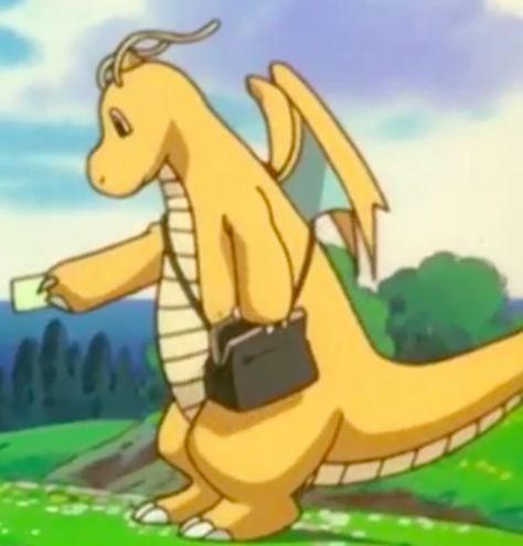 Pokemon Out Of Context, Ganggard Pokemon, Cute Pokemon Aesthetic, Dragonite Wallpaper, Dragonite Tattoo, Dragonite Art, Pokémon Movie, Pokemon Nostalgia, Tyranitar Pokemon