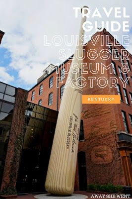 Travel Guide: Louisville Slugger Museum and Factory tour - Kentucky, plus tips for parking and lunch Louisville Slugger Museum, Kentucky Vacation, Kentucky Travel, Visit South Africa, Louisville Slugger, Visiting England, Kids Vacation, Arizona Travel, Traveling The World