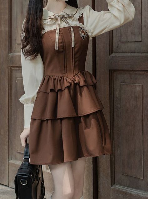 Brown dresses outfit