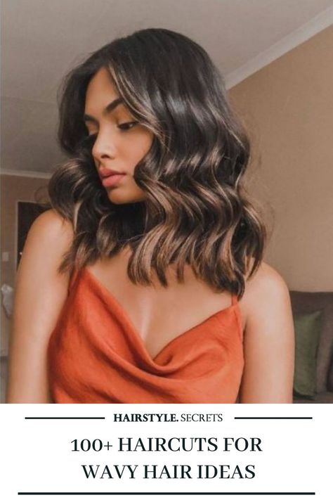 Wavy Curl Short Hair, Waves On Mid Length Hair, Medium Length Loose Waves, Wavy Hair For Wedding Guest, Wavy Hairstyle Wedding, Wavy Curls For Medium Length Hair, Curly Long Bob Hairstyles Wavy Lob, Subtle Curls Medium Hair, Long Bob Wavy Hairstyles