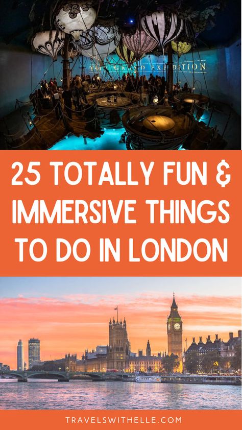 immersive things to do in london Unusual Things To Do In London, Unique London Experiences, Cool Things To Do In London, Unique Things To Do In London, Fun Things To Do In London, London Dungeon, London Weekend, London Activities, Winter London