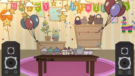 Fnaf Gacha Club Backgrounds, Gacha Daycare Background, Gacha Party Background With People, Gacha Happy Birthday, Gacha Birthday Background, Gacha Club Custom Background, Gacha Backgrounds Party, Fnaf Backgrounds Gacha, Fnaf Gacha Background