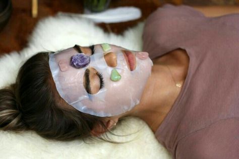 sheetmask Healing Routine, Crystal Facial, Anti Aging Mask, Aging Beauty, Natural Anti Aging, Aging Face, Anti Aging Facial, Aging Cream, Anti Aging Beauty