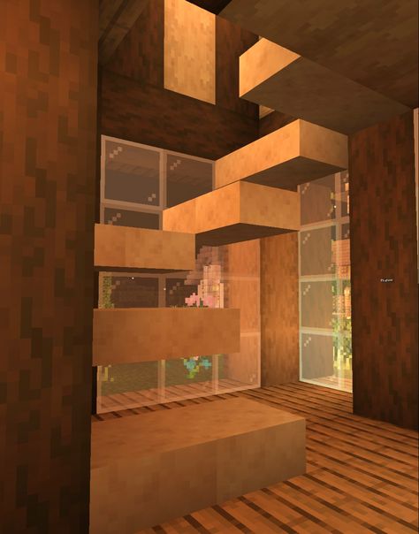 Indoor Stairs Minecraft, Attic Minecraft, Staircase Ideas Minecraft, Minecraft Stairs Staircases, Minecraft Attic, Minecraft Stairs, Minecraft Staircase, Staircase Ideas, Minecraft Castle