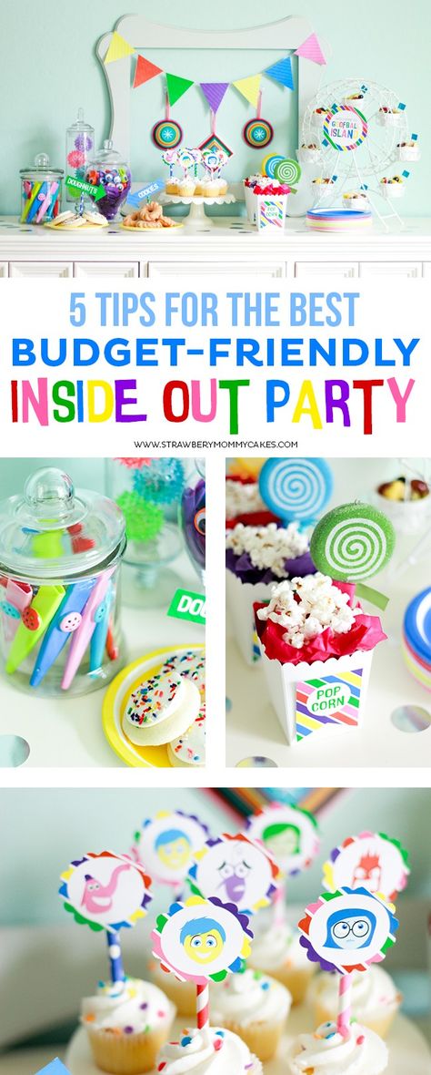 Inside Out Party, Inside Out Party Ideas, Basket Boy, Girls Birthday Party Themes, Fiesta Theme Party, Birthday Party Activities, Girl Birthday Themes, Birthday Party Planning, Best Party