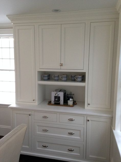 Wood Works Etc. - Built-Ins Diy Built In Buffet, Built In Hutch Kitchen, Kitchen Built In Hutch, Built In Pantry Cabinet Wall, Built In Kitchen Hutch, Kitchen Built Ins, Wild Kitchen, Built In Buffet, Kitchen Built In