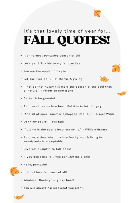 Small Bedroom Furniture Ideas, Fall Quotes And Sayings, Quotes About Fall, Fall Season Quotes, Fall Office Decor, Pumpkin Quotes, Fall Quotes, Season Quotes, Small Bedroom Furniture