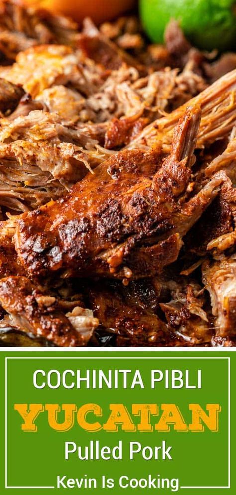 Mayan Food Recipes, Qdoba Pork Recipe, Spanish Pulled Pork, Mayan Food, Mexican Pork Recipes, Mexican Pulled Pork, Braised Pork Shoulder, Pork Shoulder Recipes, Mexican Pork