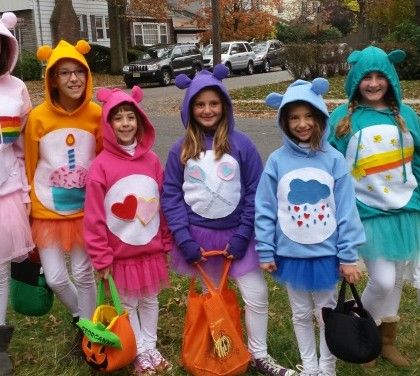 Bear Costume Diy, Care Bear Costume, Care Bears Halloween Costume, Sally Costume, Bear Halloween, Bear Costume, Unique Costumes, Costume Diy, Halloween Magic