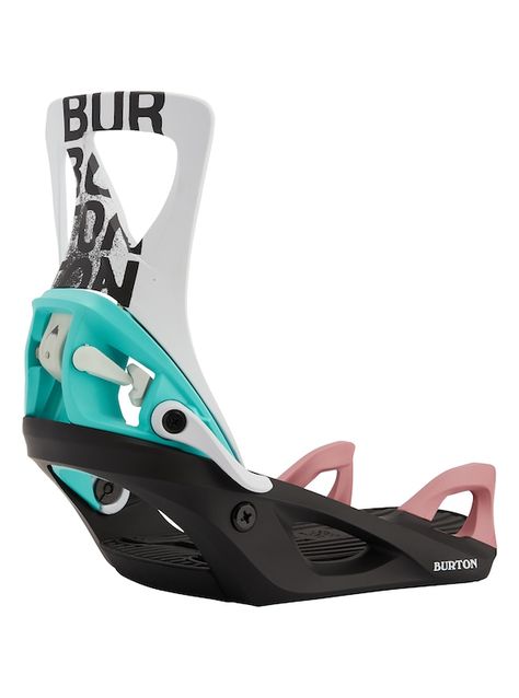 Women's Burton Step On® Re:Flex Snowboard Binding | Burton.com Winter 2021 GB Dream Setup, Short Glass, Burton Women, Womens Snowboard, Snowboarding Women, Fabric Collage, Snowboarding Outfit, Burton Snowboards, Snowboard Boots