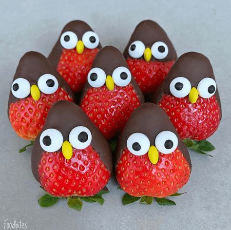 Bird Snacks, Cute Snack Ideas, Snacks Til Fest, Jul Mad, Bird Day, Happy Bird Day, Fest Mad, Kreative Snacks, Healthy Party Food