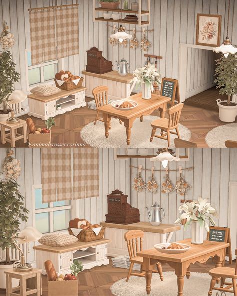 Farmhouse Restaurant, Little Farmhouse, Willow House, Animal Crossing Wild World, Island Theme, Animal Crossing Villagers, Acnh Inspo, New Animal Crossing, Island Ideas