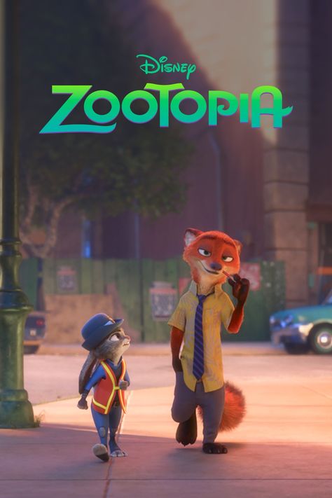 Zootopia Poster, Best Disney Animated Movies, Zootopia 2016, Animated Movie Posters, Good Animated Movies, Old Cartoon Shows, Jason Bateman, Nick Wilde, Disney Zootopia