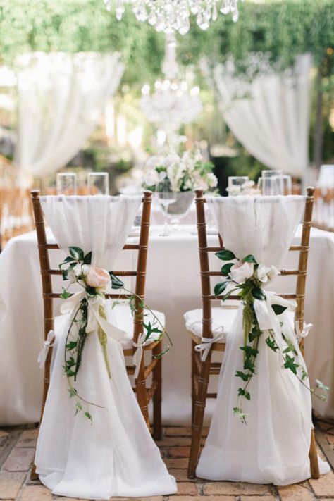 Wedding Chair Sashes, Wedding Chair Signs, Wedding Chair Decorations, Chair Sash, Chair Covers Wedding, Garden Wedding Decorations, Chiavari Chairs, Chair Sashes, Wedding Sash