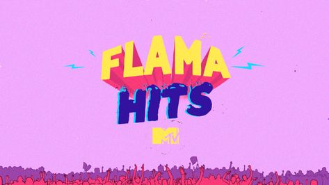 MTV FLAMA HITS on Behance Wedding Caricature, Mtv Music, Title Design, Motion Graphics Animation, Graffiti Styles, Animation Design, Production Company, Whole Body, Sound Design