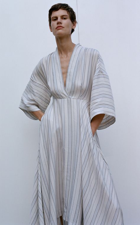 Surplice Dress, Minimalist Designs, Fashion Show Collection, A Dress, Summer Dresses For Women, New York Fashion Week, Moda Operandi, New York Fashion, Minimalist Fashion