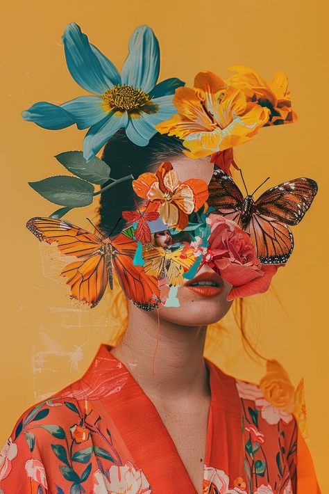 Cinco De Mayo photography asteraceae portrait. | free image by rawpixel.com / artistiya manadee Interesting Portrait Photography Creative, Flower Portrait Painting, Color Palette Jewel Tones, Surrealism Aesthetic, Luxury Color Palette, Glowing Plants, Flora Photography, Aesthetic Mobile Wallpaper, Pop Art Photography