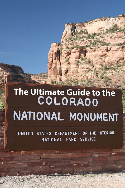 The ultimate guide to the Colorado National Monument | Roxie on the Road Dinosaur National Monument Colorado, Monument Colorado, Vermillion Cliffs National Monument, Dinosaur National Monument, Navajo National Monument, Colorado National Monument, Colorado Plateau, Altitude Sickness, Summer Hike