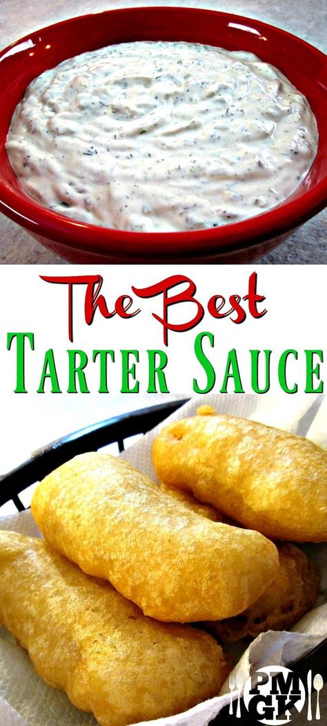 This is it, the one in a million Tarter Sauce recipe that you've been looking for and it's got everything you would expect a great sauce to taste like. So be sure to watch the short video tutorial and I'll show you how easy this is to make. Poor Man's Gourmet Kitchen Best Tartar Sauce, Homemade Tartar Sauce, Wok Cooking, Homemade Sauce Recipes, Doner Kebab, Fried Oysters, Homemade Condiments, Poor Man, Condiment Recipes