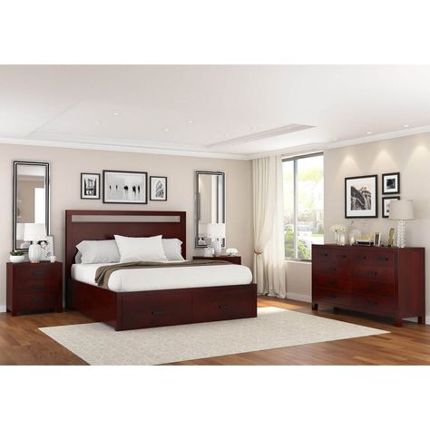 Crafted for luxury, designed for you. Bedroom sets that resonate style. Explore our Amazon affiliate link. Plus, exclusive tips to make your bedroom shine. Queen Bed Dimensions, 5 Piece Bedroom Set, Sleigh Bedroom Set, Eastern King Bed, Curved Headboard, Sleigh Bed, Youth Bedroom, Bedroom Sets Queen, Bedroom Panel