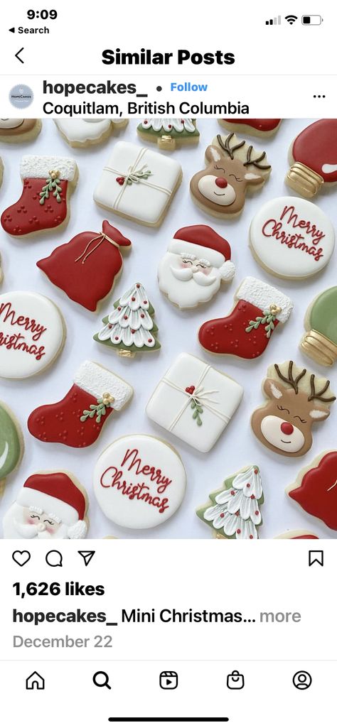 Candy Cookies Decorated, Christmas Stocking Cookies, Royal Icing Cookies Recipe, Holiday Sugar Cookies, Royal Icing Sugar, Cookies Theme, Best Sugar Cookies, Sugar Cookie Designs, Fondant Cookies