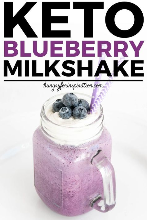 Keto Blueberry Milkshake Keto Milkshake, Blueberry Milkshake, Keto Blueberry, Keto Shakes, Blueberry Ice Cream, Keto Smoothie Recipes, Low Carb Drinks, Milkshake Recipe, Keto Friendly Desserts