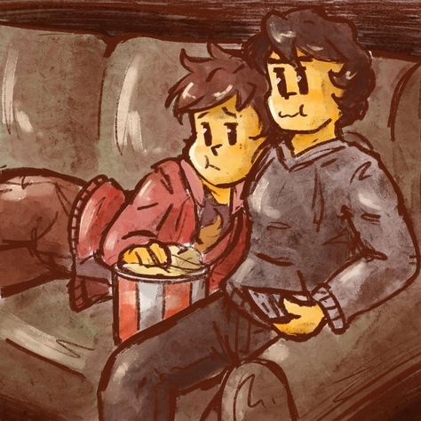 Lava Shipping Ninjago Fanart, Cole X Kai Ninjago Fanart, Lava Ninjago Fanart, Lavashipping Fanart, Cole X Kai, Lava Shipping, Lego Ninjago Lloyd, Ninjago Cole, Ninjago Fanart