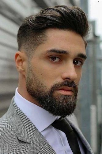 Haircuts With Beards, Medium Beard Styles For Men, Low Fade Haircut Men's, Tapered Beard, Medium Beard Styles, Faded Beard Styles, Men With Long Hair, Long Beard Styles, Strong Jawline