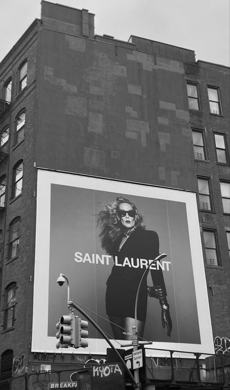 Fashion Billboard, Paris Road, Paris Roads, Saint Laurent Aesthetic, Aesthetic Editorial, Saint Laurent Runway, Editorial Campaign, My Love From The Star, Editorial Art